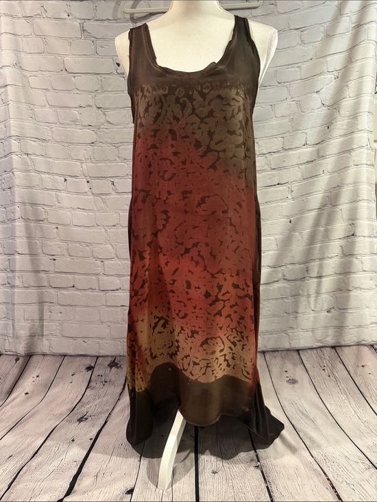 Marika Charles Dresses & Skirts - Marika Charles Hand-dyed Sleeveless Maxi Dress